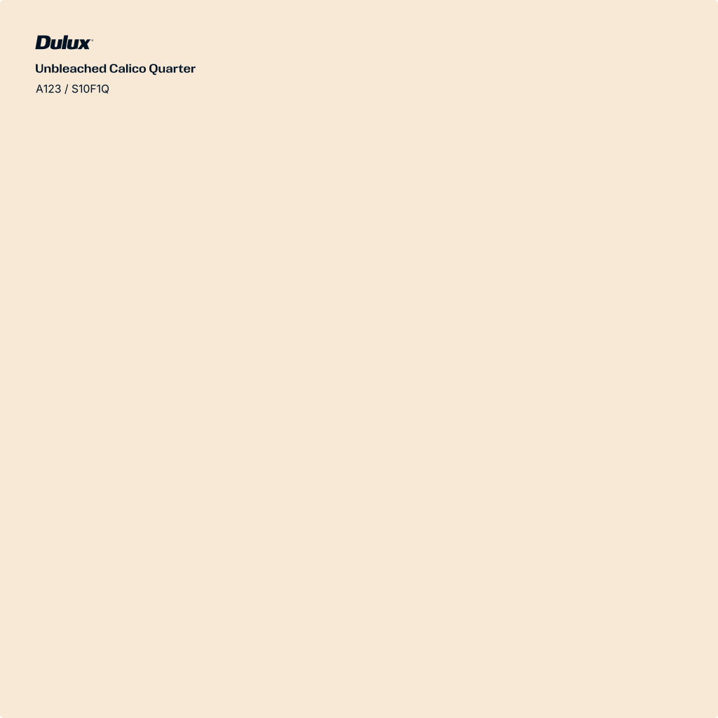 Unbleached Calico Quarter